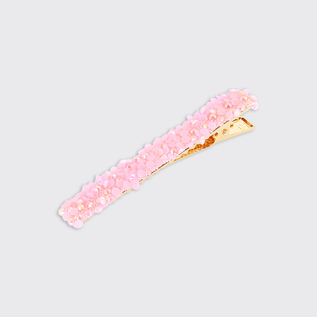 Sugar Pink Barrete Hair Clip - Millie Mae