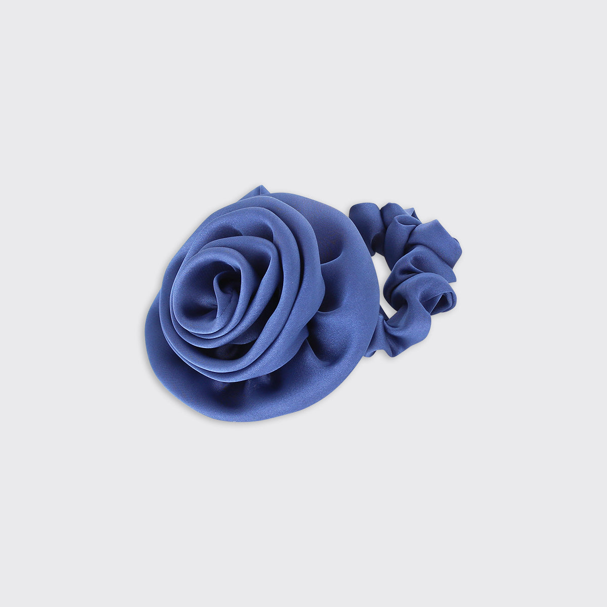 Blue Rose Corsage Scrunchie - Millie Mae