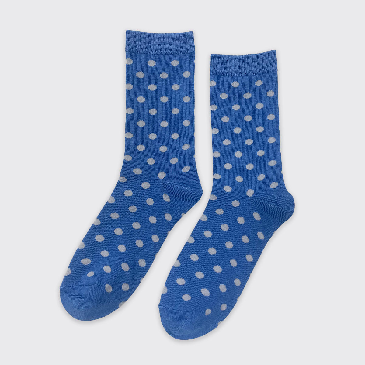 Sea Blue Spot Socks - Millie Mae