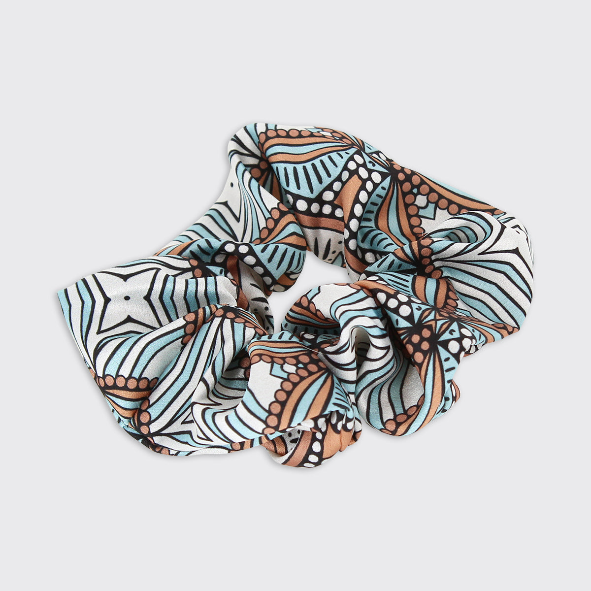 Cora Blue Scrunchie - Millie Mae