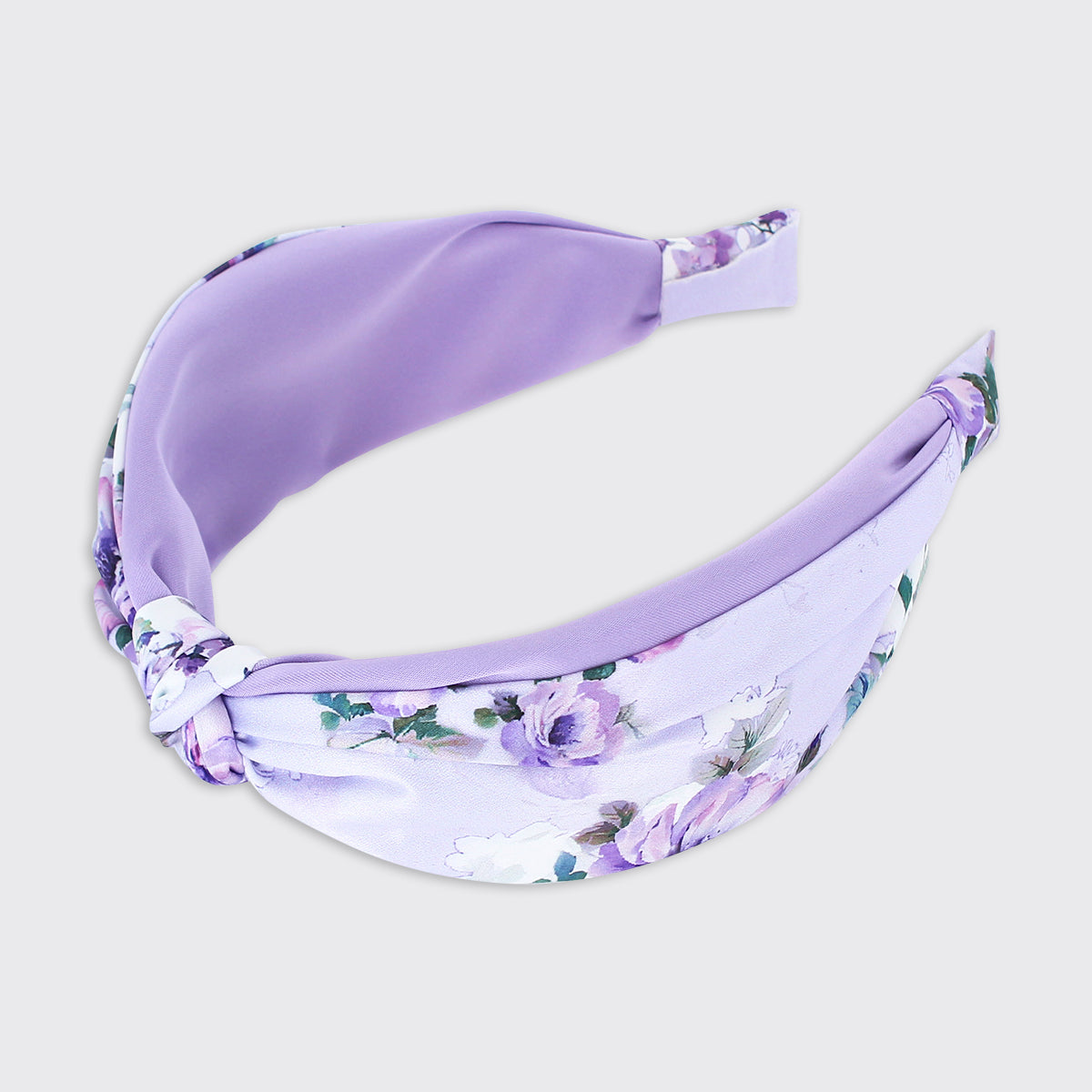 Mia Lilac Wide Headband - Millie Mae