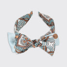 Cora Blue Wide Headband - Millie Mae