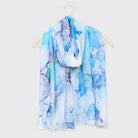 Oriana Blue Long Scarf - Millie Mae