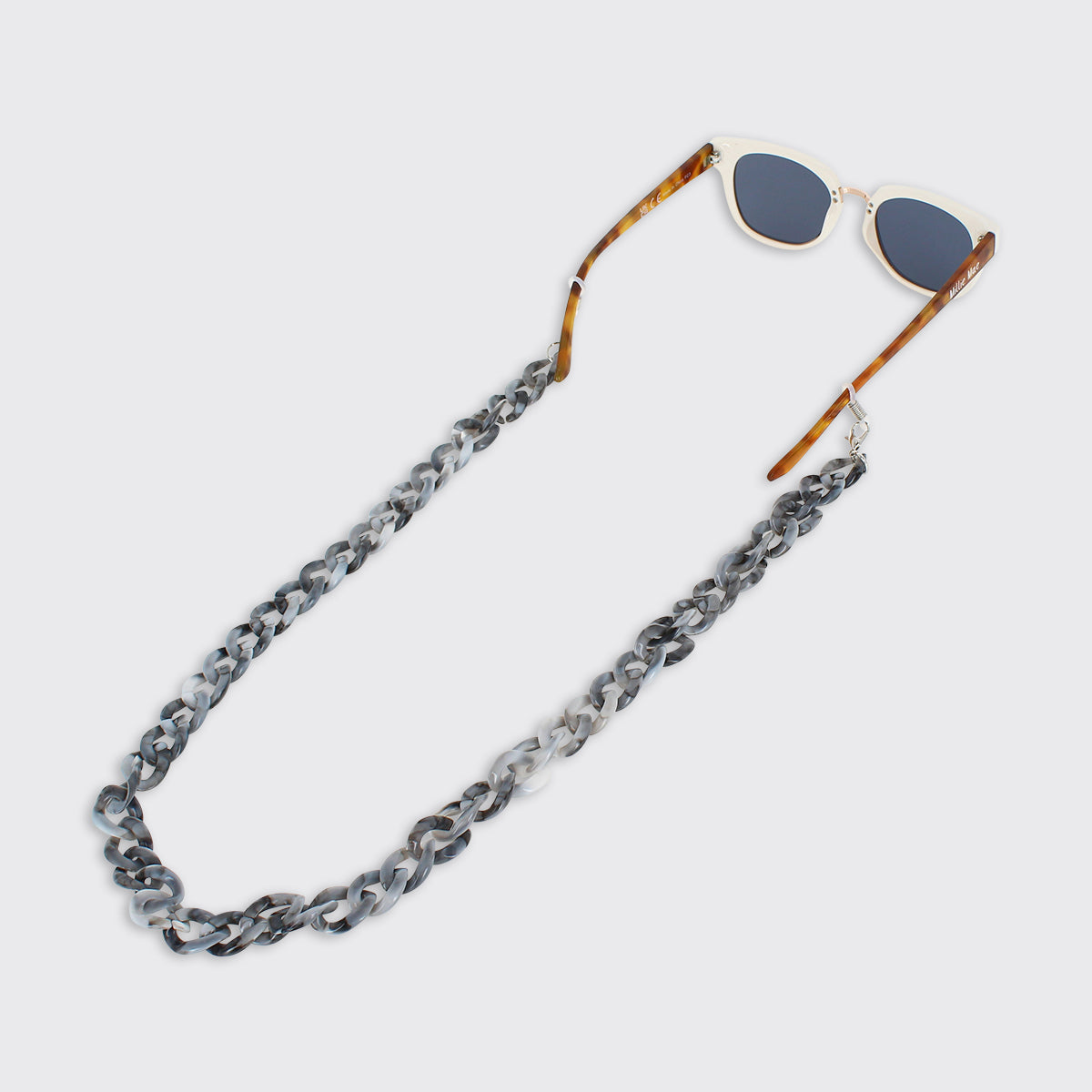 Smokey Grey Glasses Chain - Millie Mae