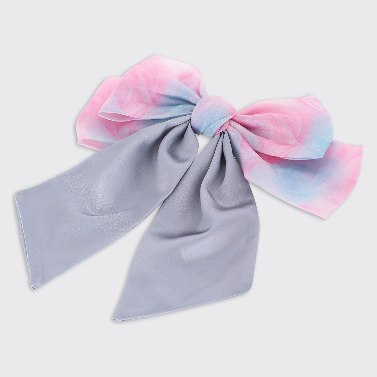 Marcie Lilac Double Bow Hair Clip - Millie Mae