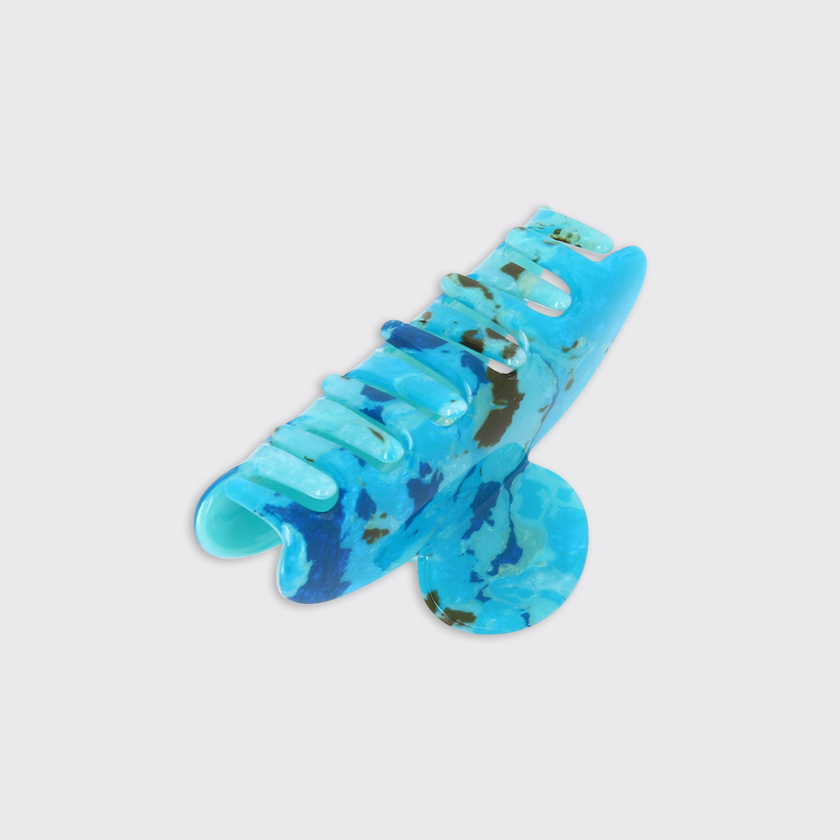 Athena Mineral Blue Medium Claw Clip - Millie Mae