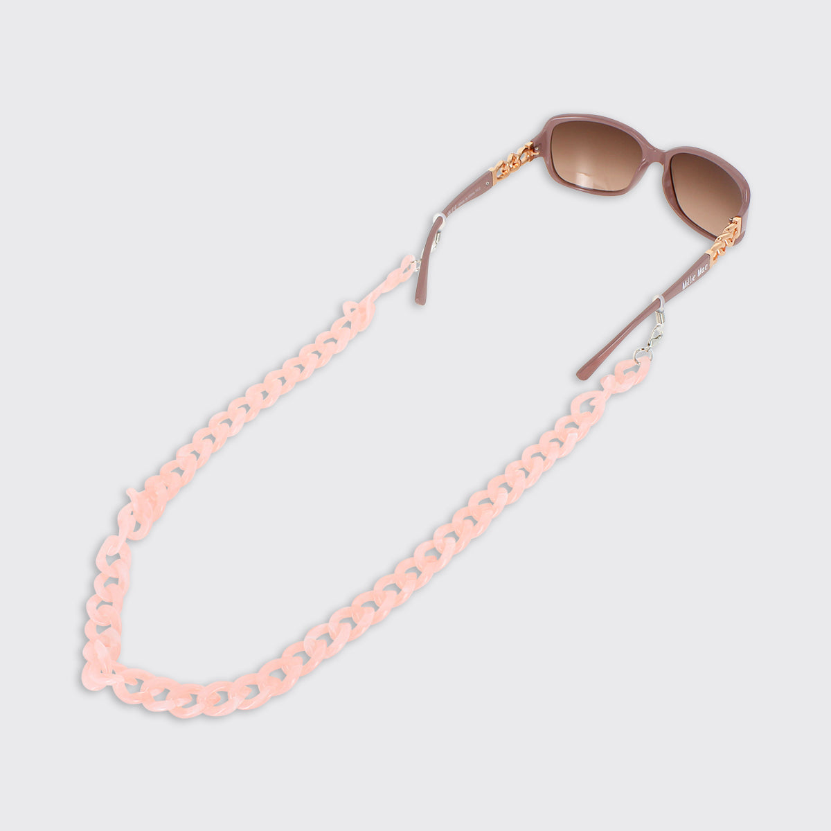 Pink Glasses Chain - Millie Mae