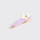 Lustre Lilac Flower Hair Clip - Millie Mae