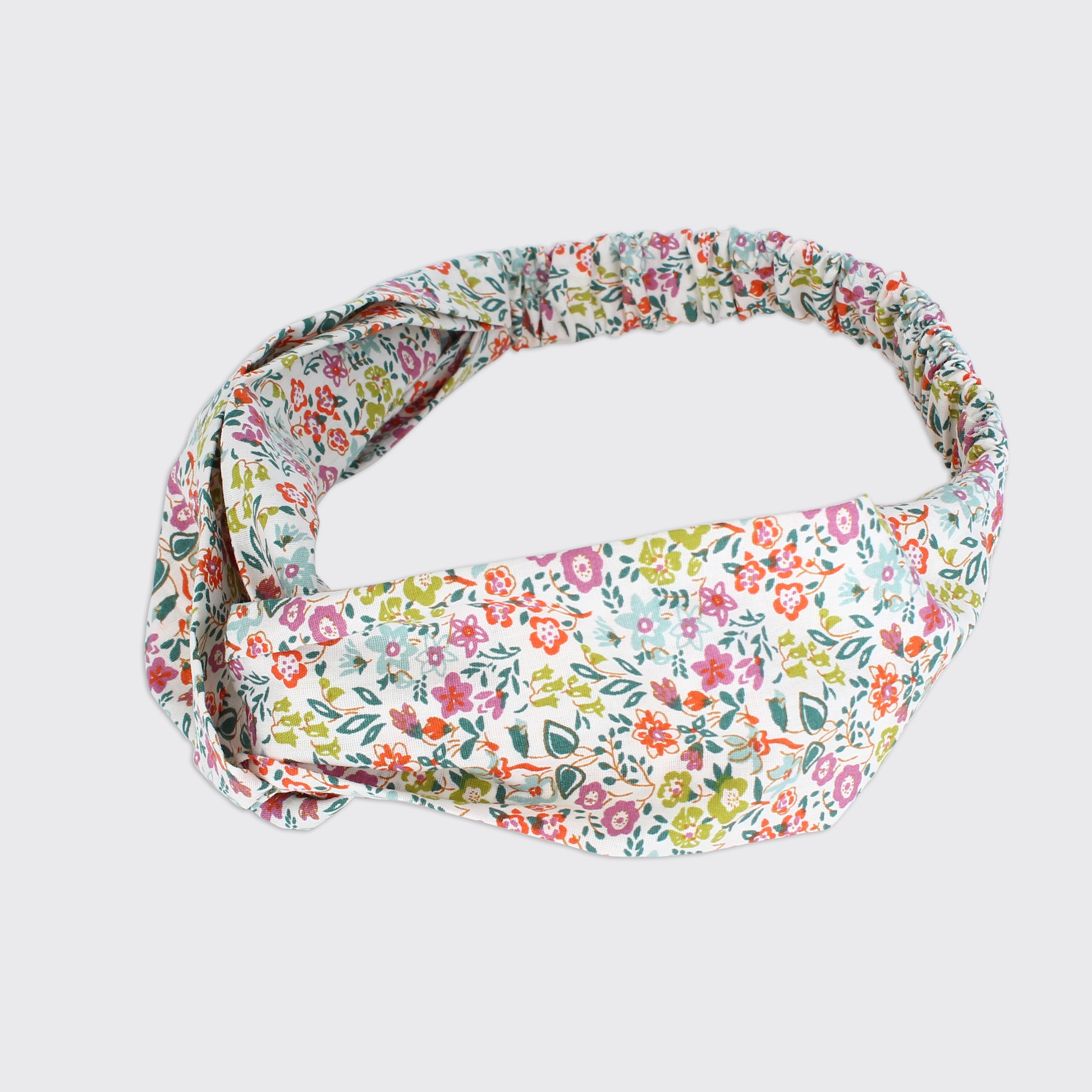 Suzie Green Floral Soft Headband - Millie Mae