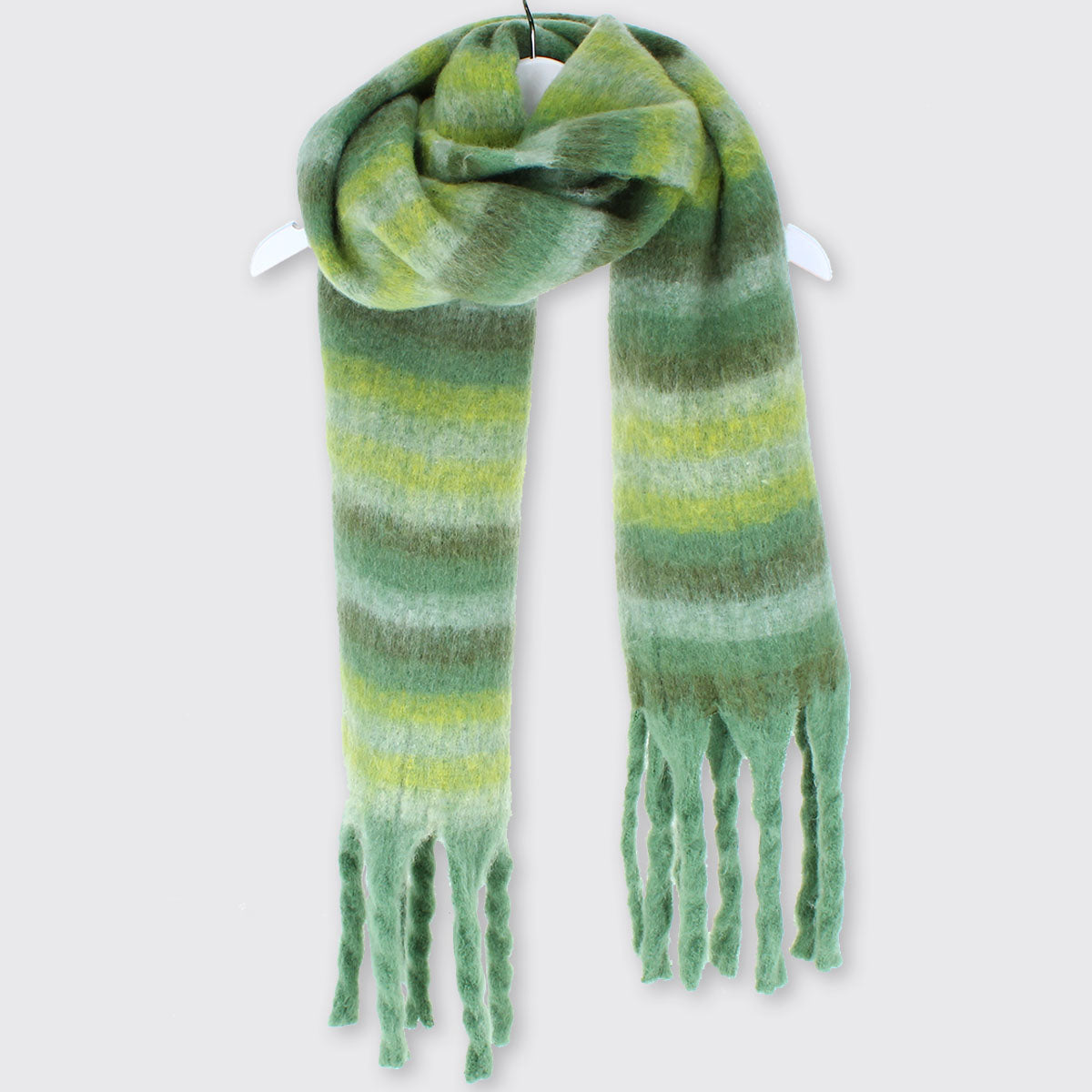 Women's Green Scarf, Zoe Green Blanket Scarf - Millie Mae