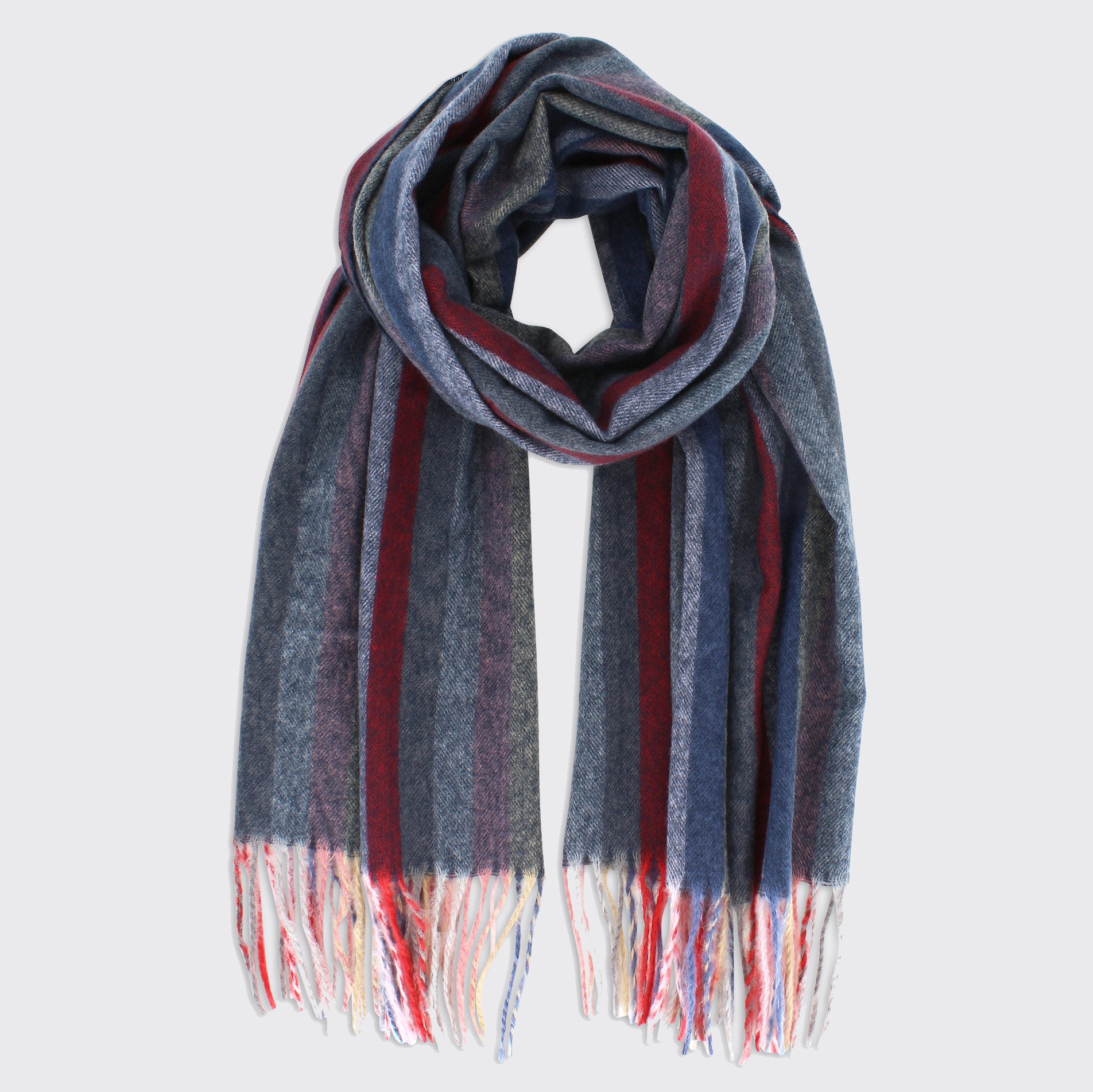 Bridgette Faux Fur Push Through Scarf - Toffee – Millie Mae