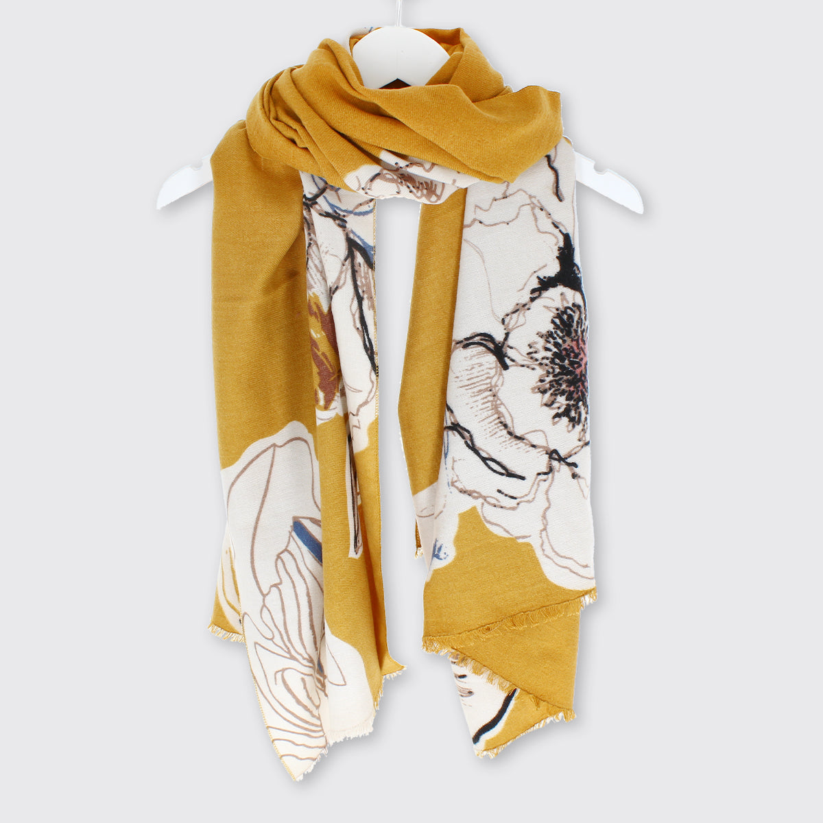 Rosie Floral Scarf – Millie Mae