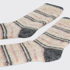Tweed Stripe Cosy Socks - Millie Mae